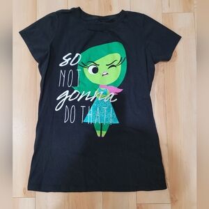 Disney Pixar Inside Out Women's Size Medium Short Sleeve Shirt